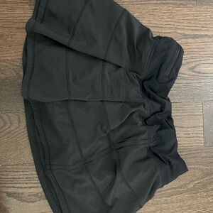 Lululemon Athletica Black Bubble Mini Skirt